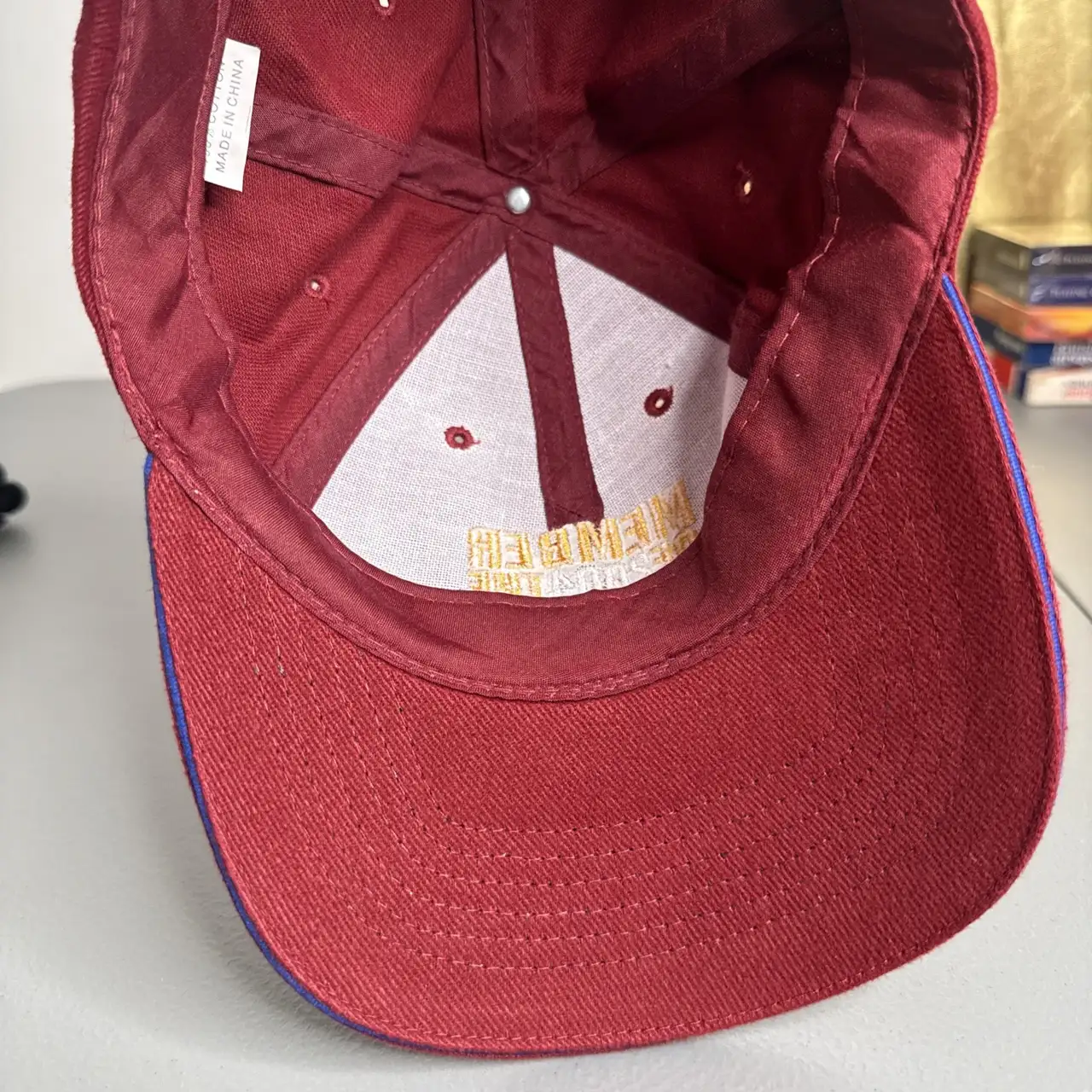 2004 Brisbane Lions Membership Cap Maroon Member Of Pride Unworn – photo 4