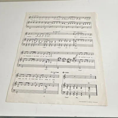 Don’t Cry For Me Argentina Piano/Voice Sheet Music Musicals - Leeds Music 1976 – photo 2