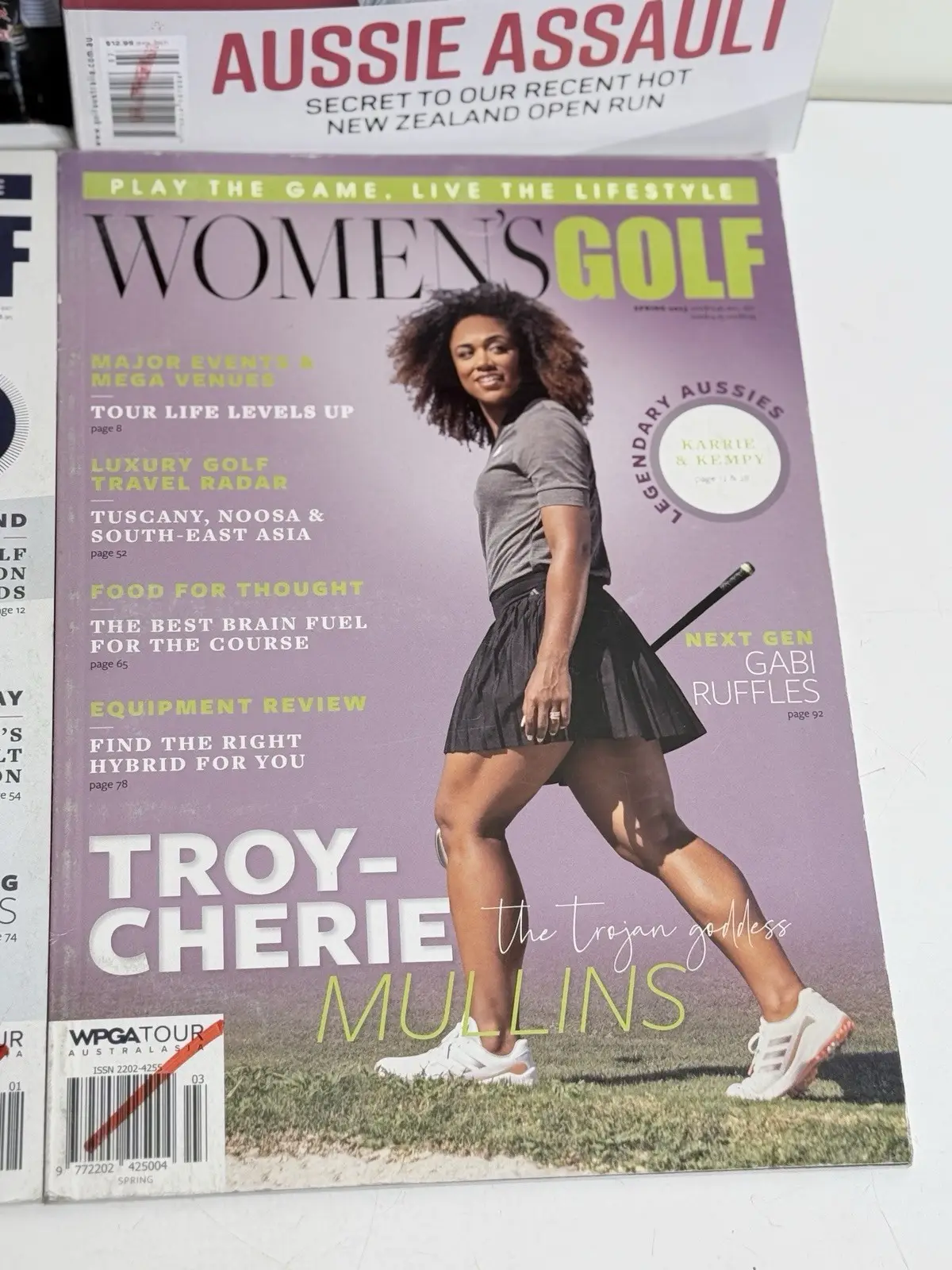 Golf magazine bundle x 4 Adam Scott Lilia Vu Troy Cherie Mullins – photo 4