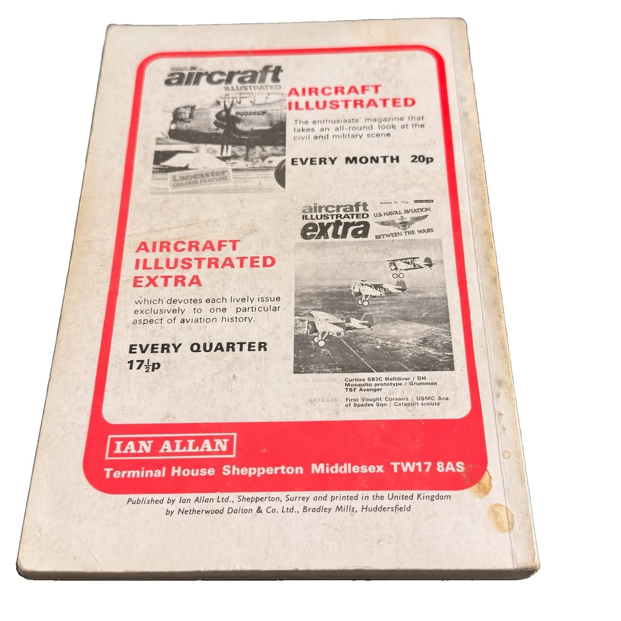 John W.R. Taylor Civil Aircraft Markings 1973 Paperback Book – photo 2