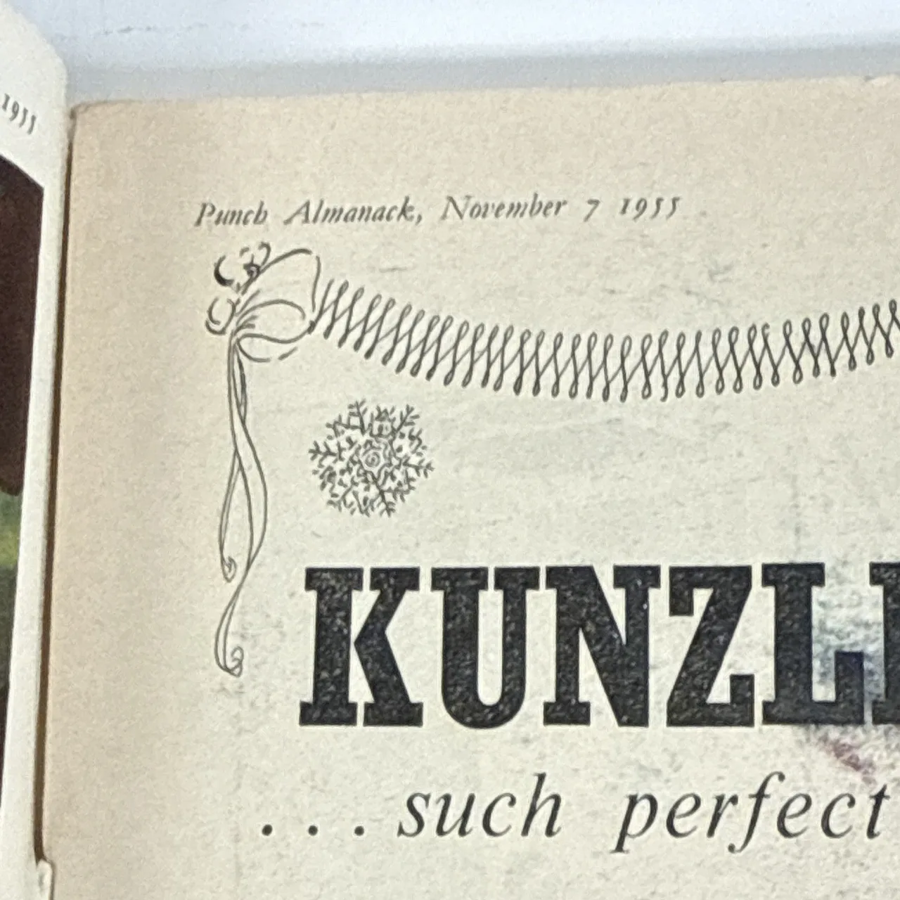 punch almanack november 1955 issue (punch, november 7 1955) 1956 edition – photo 4