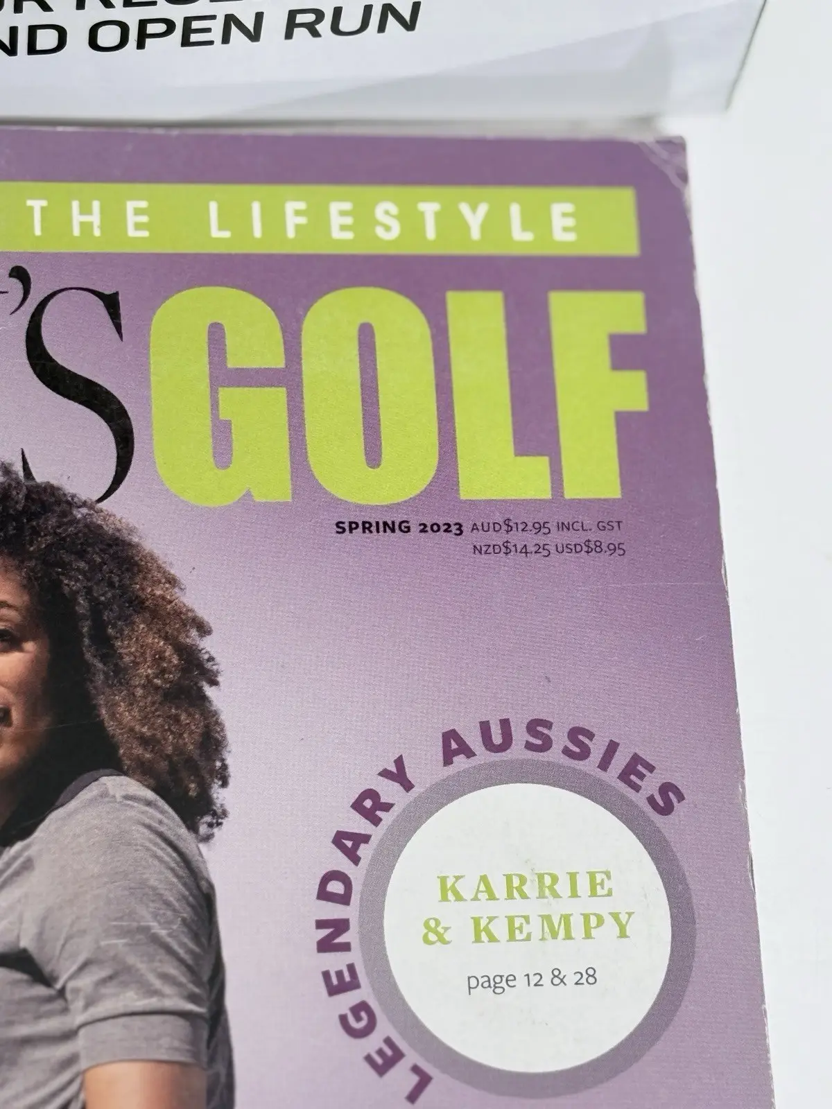 Golf magazine bundle x 4 Adam Scott Lilia Vu Troy Cherie Mullins – photo 7