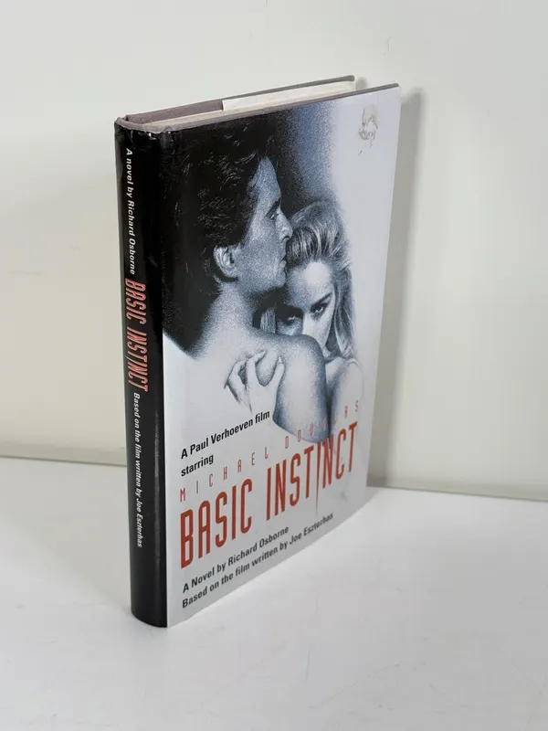 Basic Instinct by Richard Osborne & Joe Eszterhas Hardcover w/ Dust Jacket