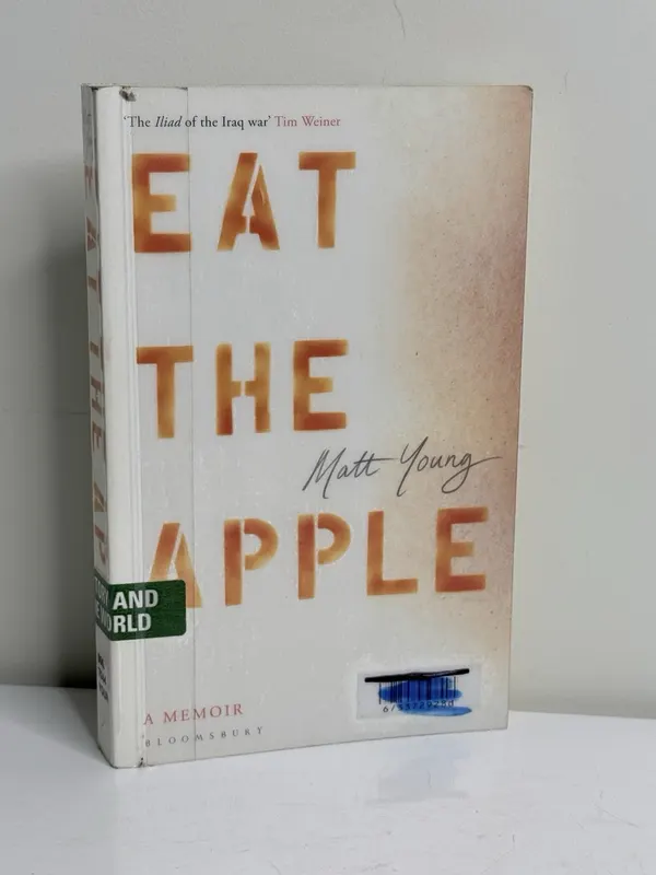 Eat the Apple: A Memoir by Matt Young (2009, Hardcover) Bloomsbury Ex Libris