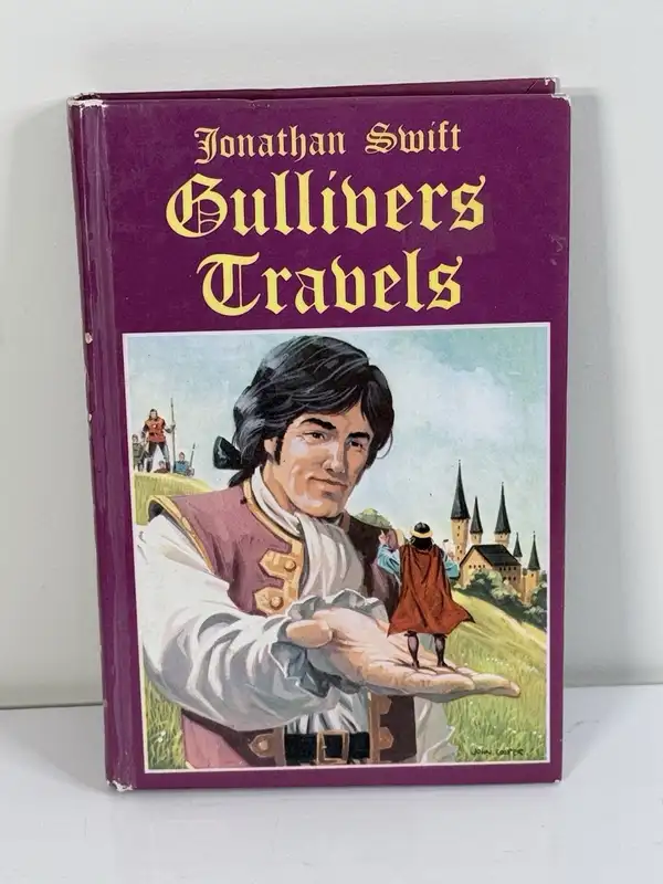 Jonathan Swift Gulliver's Travels Hardcover Classics Adventure Novel