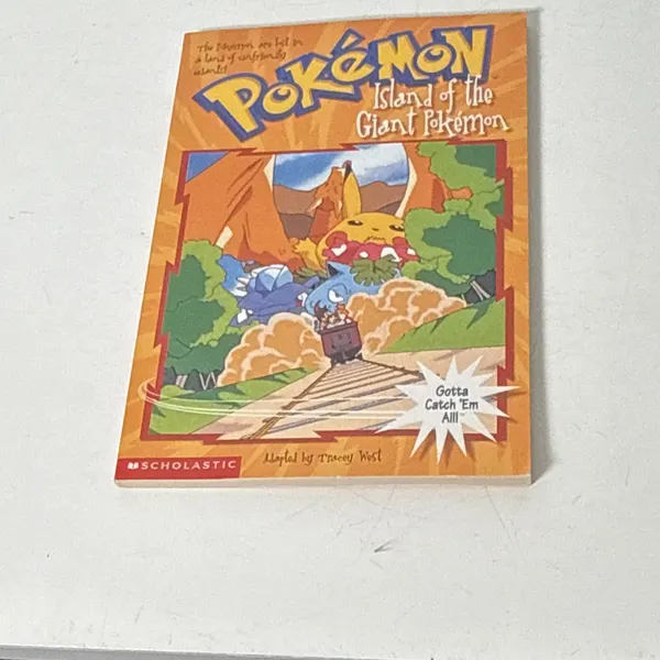 Pokémon: Island of the Giant Pokémon Tracey West 1999 Scholastic PB Illus
