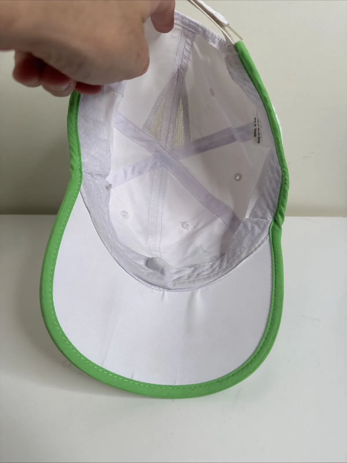 Portsea Twilight Victoria Running Cap White Green – photo 4
