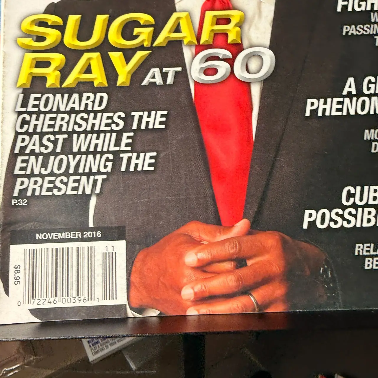 The Ring Magazine Sugar Ray at 60 magazine without centrefold – photo 2