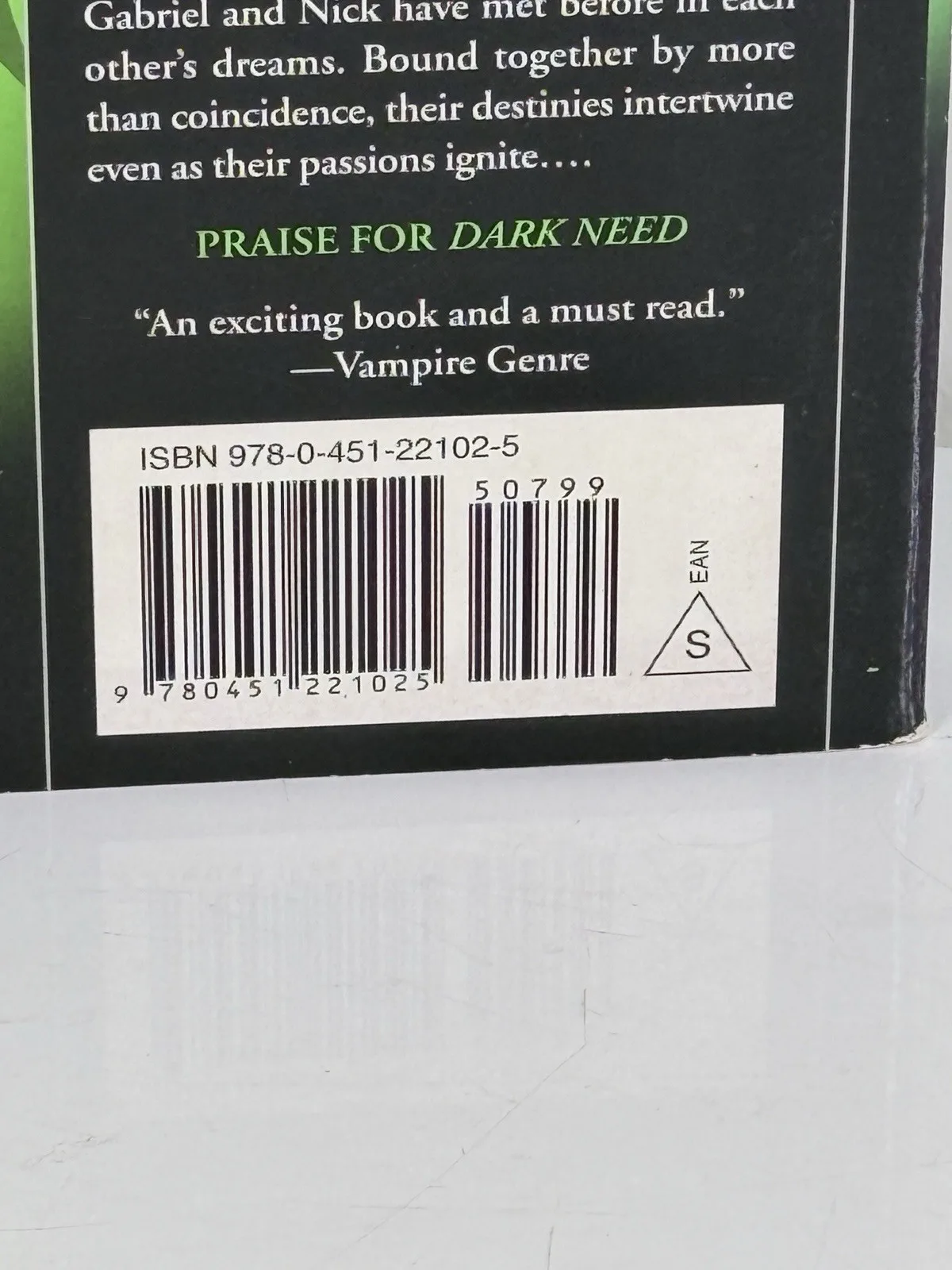 Lynn Viehl Night Lost: A Novel of the Darkyn Paperback 2007 Vampires – photo 4