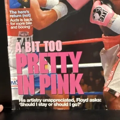 Floyd mayweather boxing monthly magazine Dec 2006 boxing issue – photo 3
