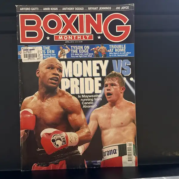 Boxing Monthly Magazine -mayweather Vs Canelo Alvarez April 2013