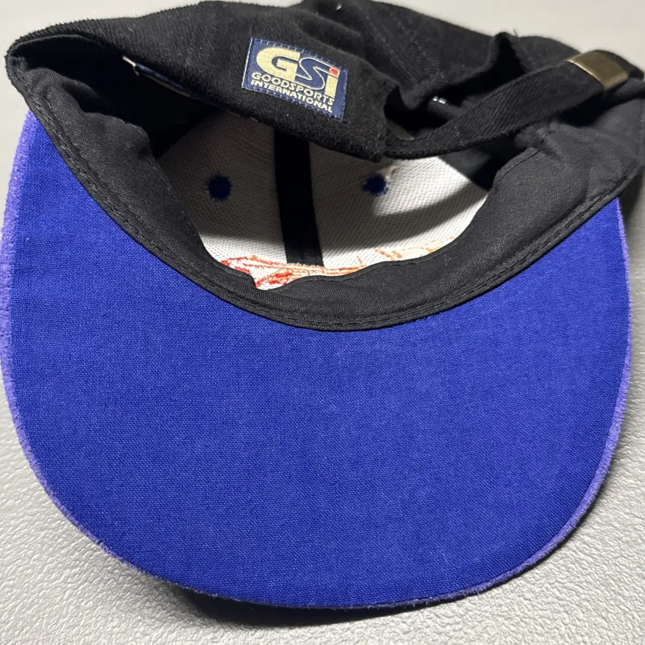Vintage 1998 Qantas Australian Grand Prix Baseball Cap Black Purple – photo 4