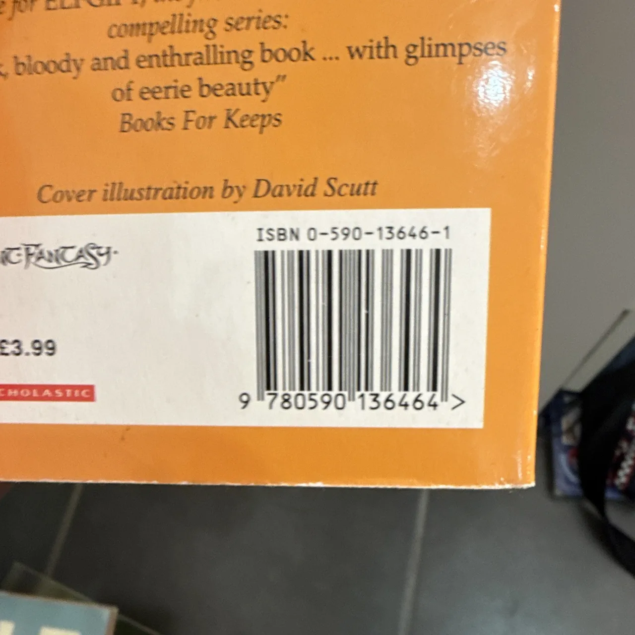 Elfking (Point Fantasy) by Susan Price (Paperback) Scholastic 1996 First Ed – photo 2