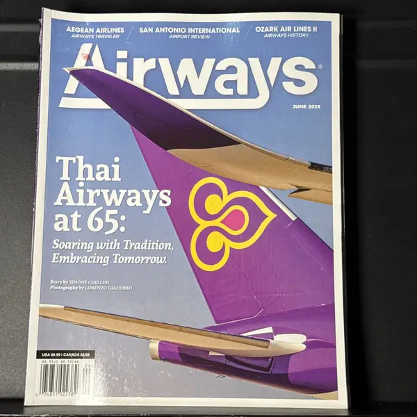 AIRWAYS MAGAZINE THAI AIRWAYS At 65 JUNE 2025 Issue 337