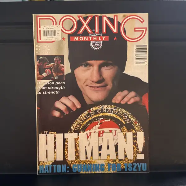 Boxing Monthly Magazine Hitman Ricky Hatton For Tszyu