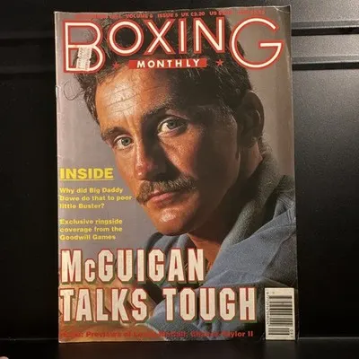boxing monthly magazine september 1994 boxing issue volume 6 issue 5 McGuigan