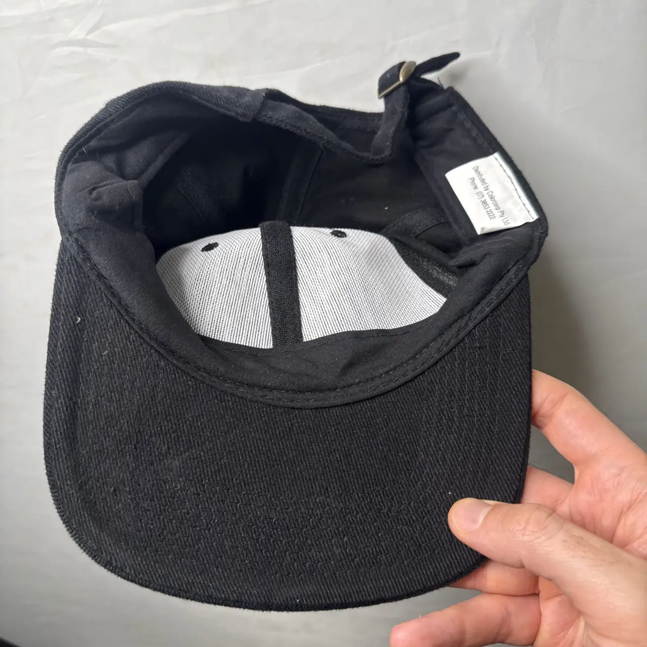 Stolichnaya Lemon Ruski Black Baseball Cap Vintage Original Rare – photo 8