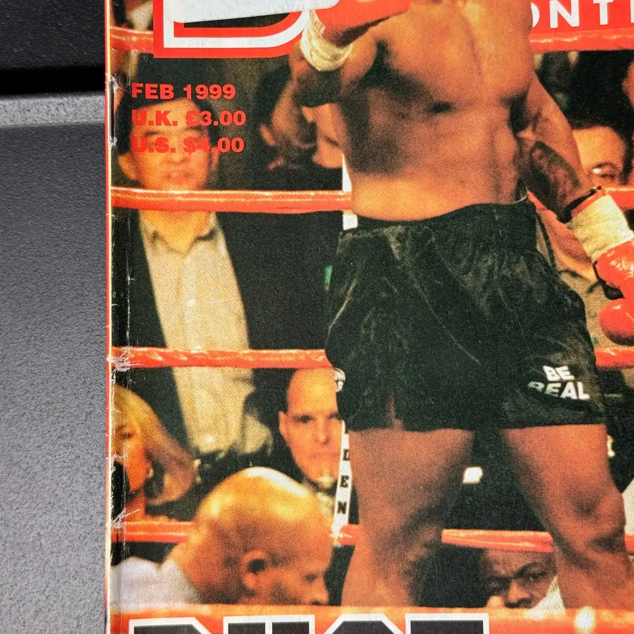 Mike Tyson vintage boxing monthly magazine rust never sleeps Feb 1999 – photo 2