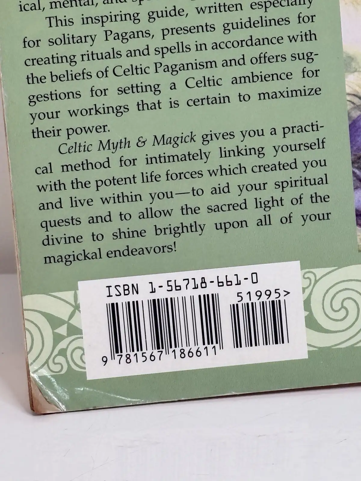 Edain McCoy Celtic Myth & Magick: Harness the Power of Gods (2002 PB, 464p) – photo 3