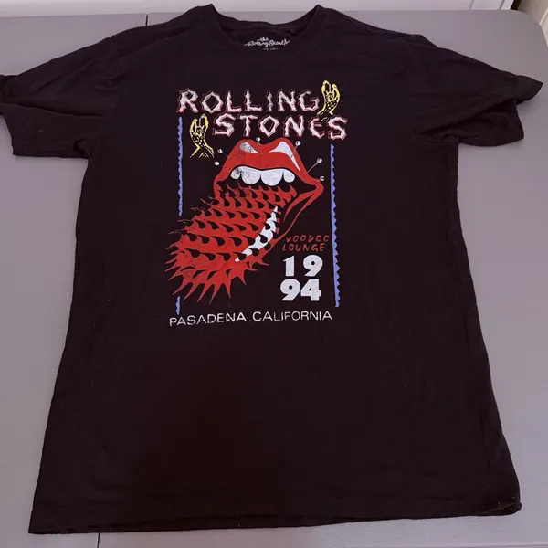 Rolling Stones Small Men’s T Shirt Voodoo Lounge 1994 Made In 2024 Musidor