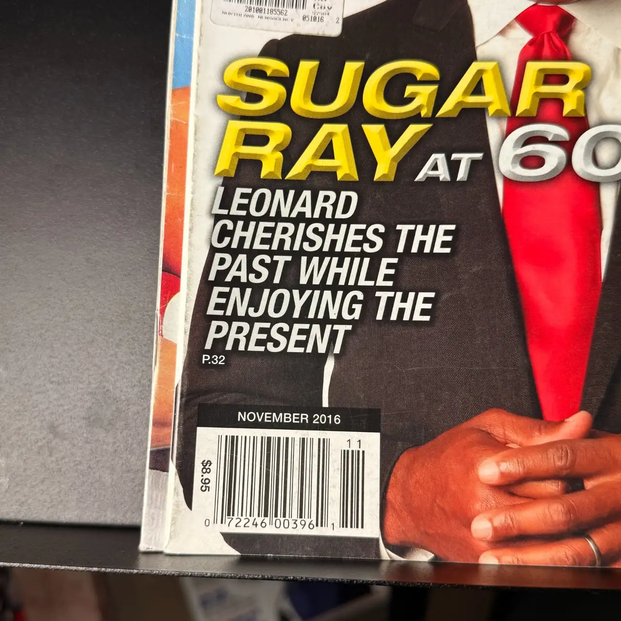 The Ring Magazine Sugar Ray at 60 magazine without centrefold – photo 3