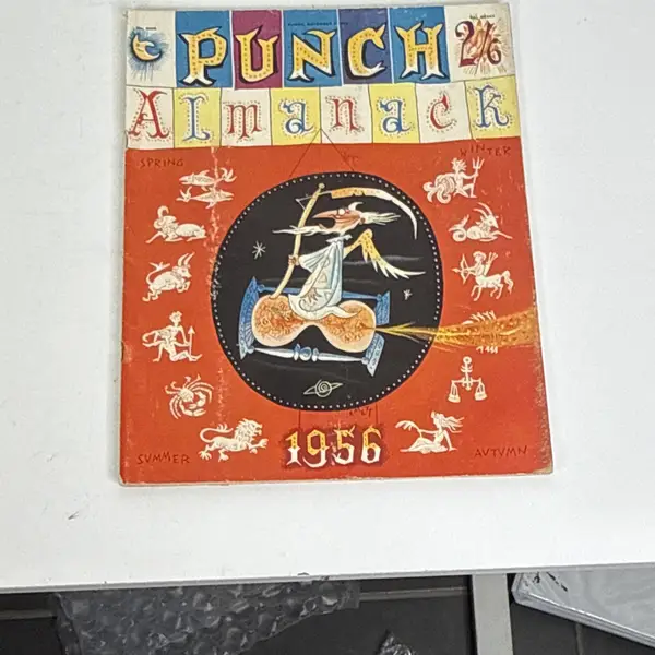 punch almanack november 1955 issue (punch, november 7 1955) 1956 edition