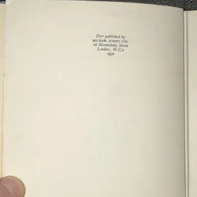 The Small Miracle Hardcover 1951 Book Aged – photo 5