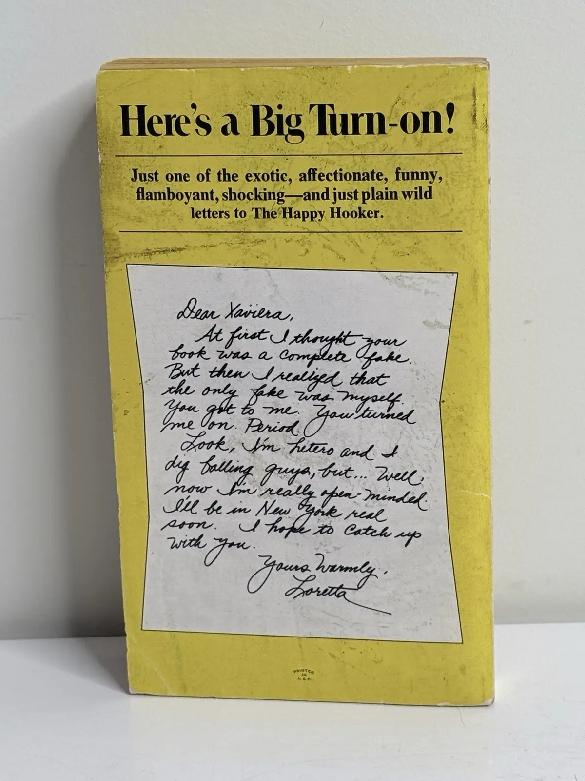 Xaviera Hollander Letters To The Happy Hooker Paperback Book – photo 2
