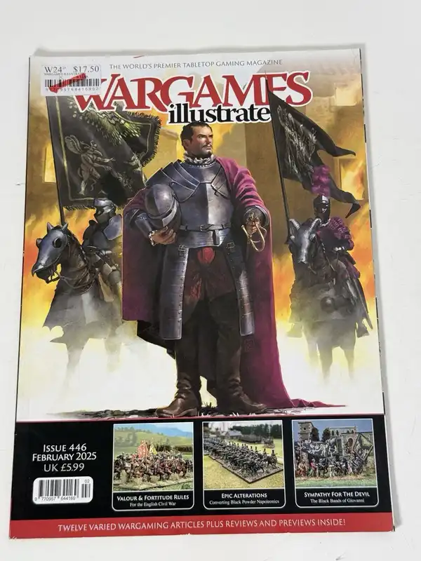 wargames illustrated february 2025 issue 446 tabletop wargaming magazine