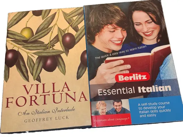 Italian Book Bundle Villa Fortuna Berlitz Italian Essential Study Book 200