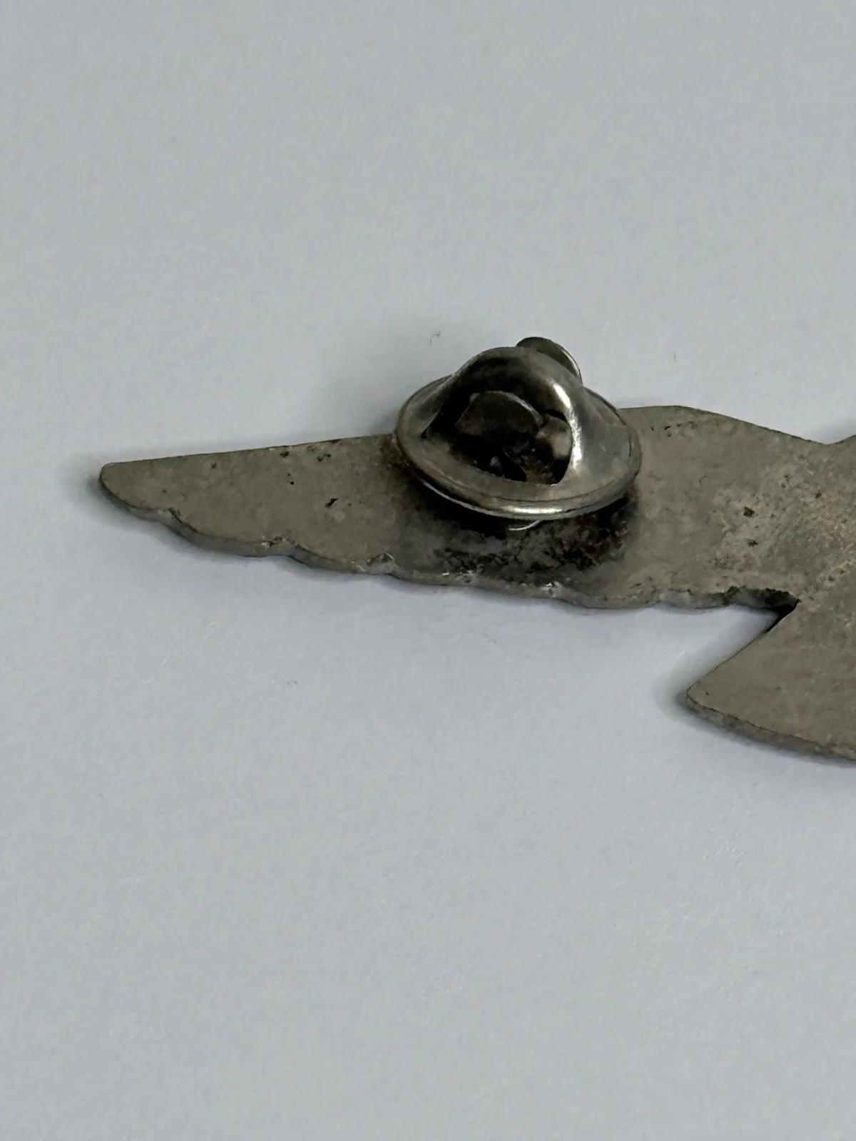 Vintage AJ Parkes Silver Eagle Aviation Pilot Wings Badge Australian – photo 9