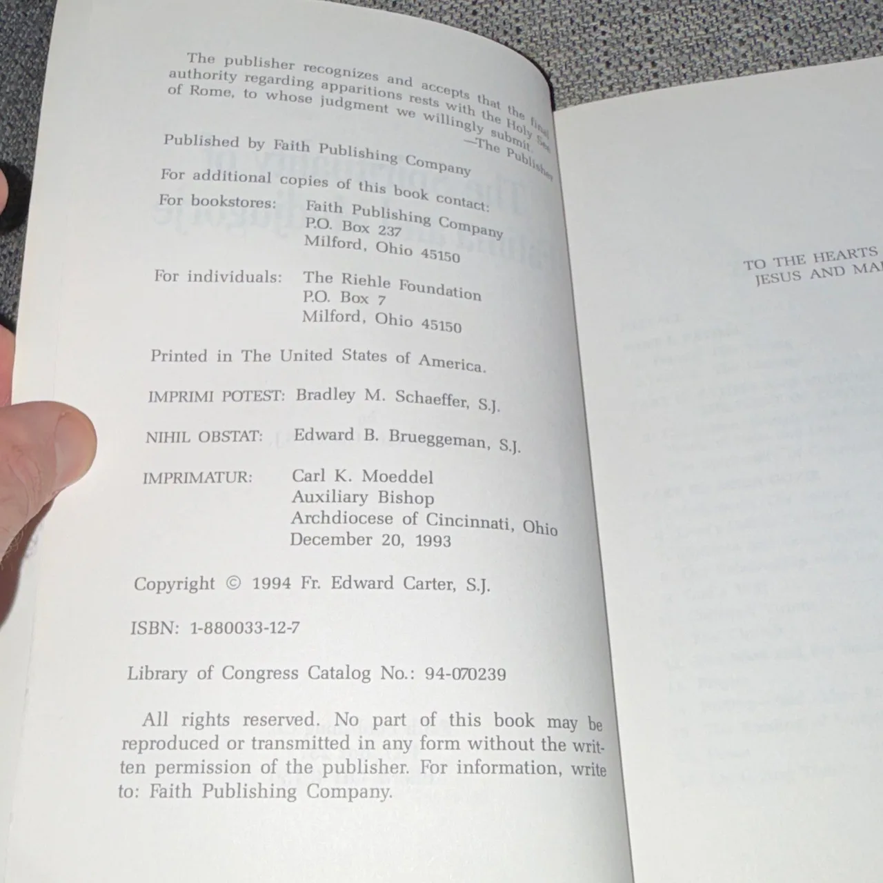 The Spirituality of Fatima and Medjugorje by Rev. Edward Carter, S.J. – photo 3