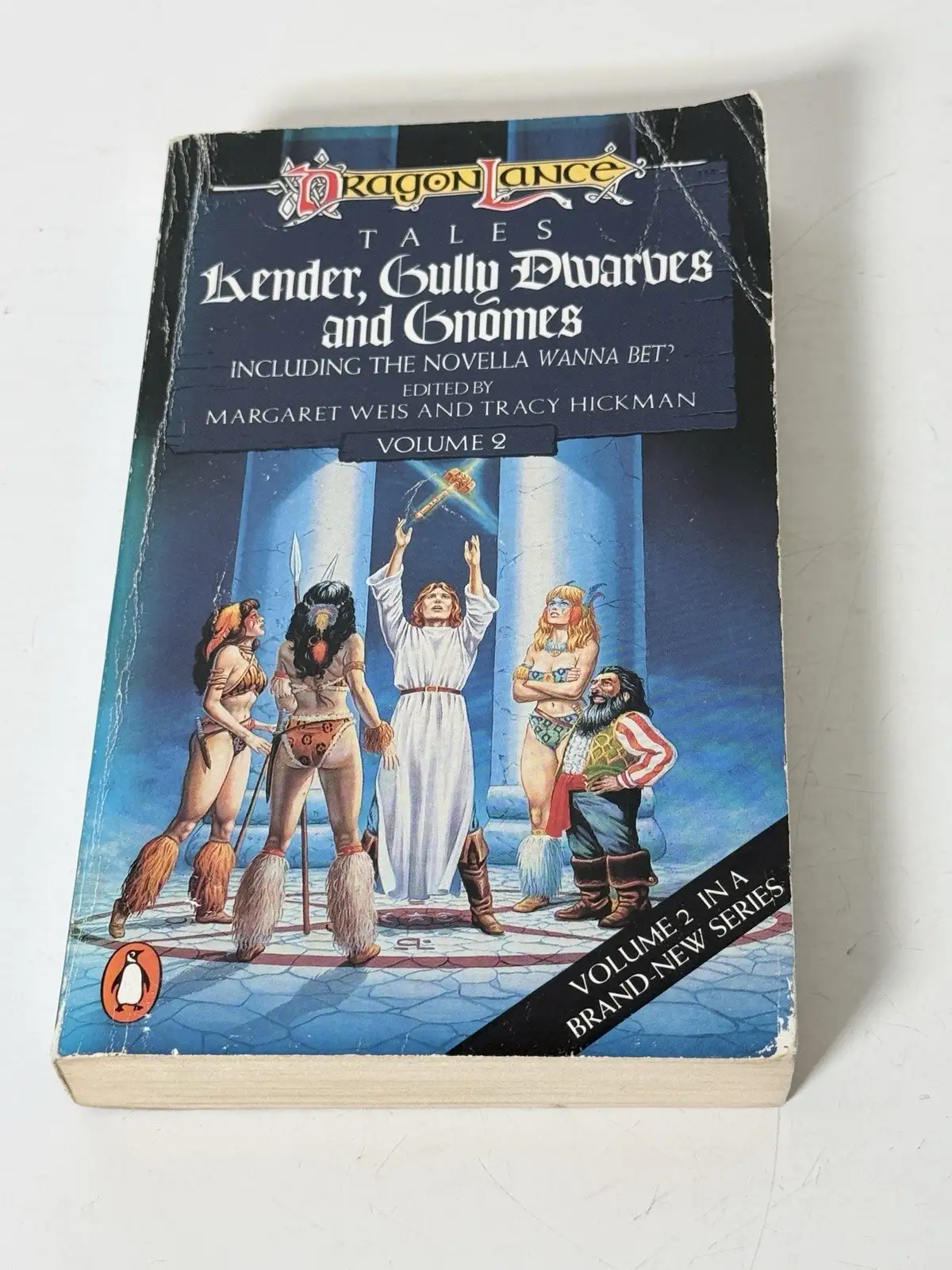 Dragonlance Tales Vol 2 Kender Gully Dwarves Gnomes PB Penguin 1988 – photo 2