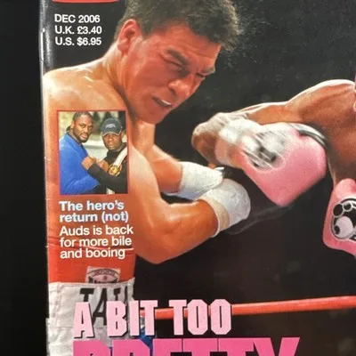 Floyd mayweather boxing monthly magazine Dec 2006 boxing issue – photo 2