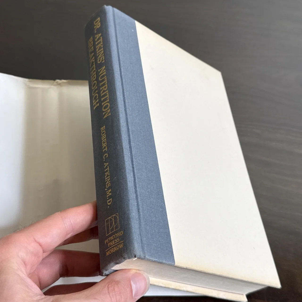Dr. Atkins Nutrition Breakthrough Hardcover Vintage 1981 Edition Treat Condition – photo 4