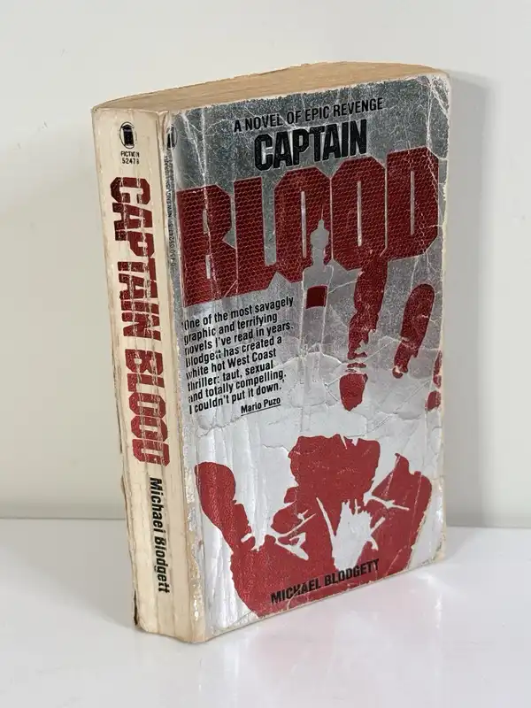Michael Blodgett Captain Blood Paperback Fiction Crime William Collins