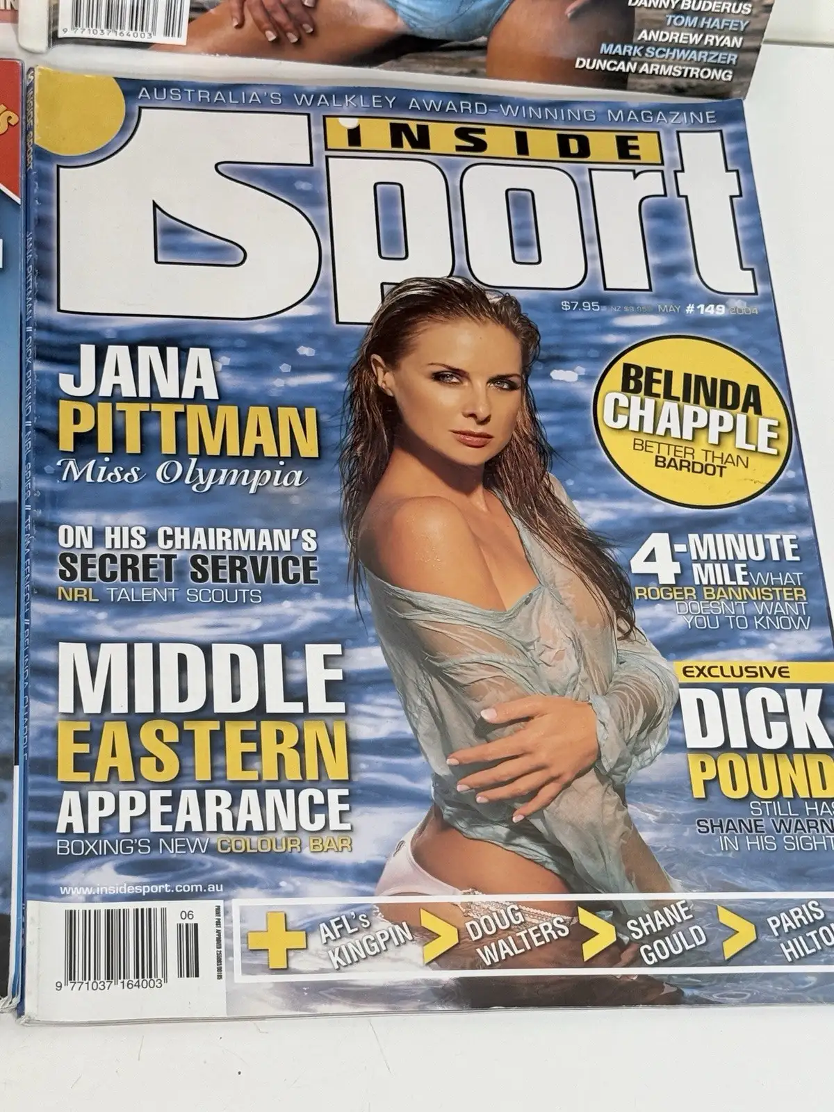 4x Inside Sport Magazines Australia Belinda Chapple Pop Star Vintage – photo 4
