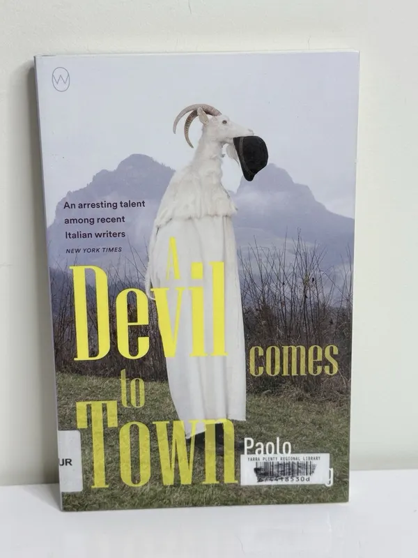 Paolo Maurensig Devil Comes to Town (2019, Trade Paperback) Thriller 120p