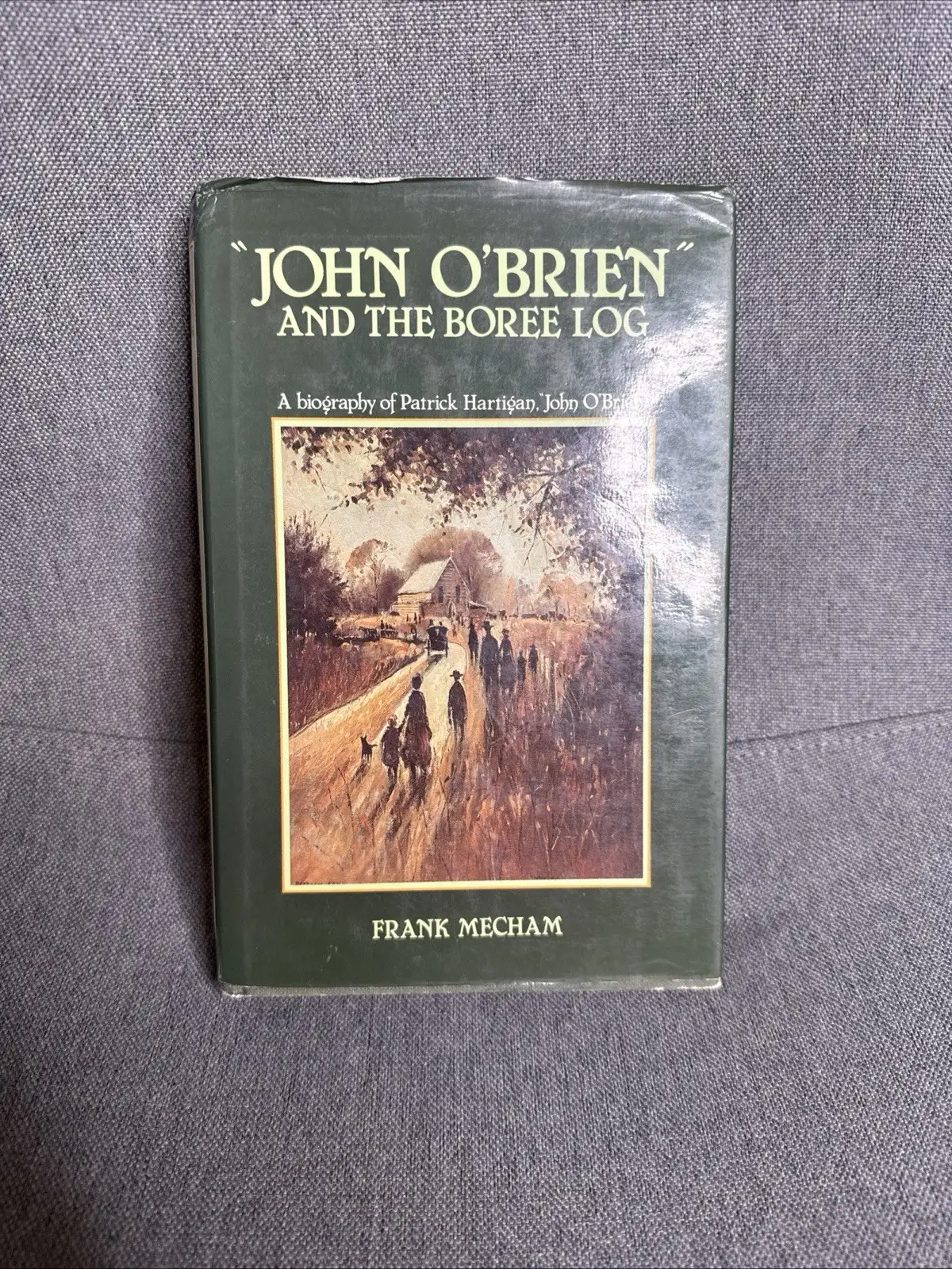 Vintage Aesops Fables John OBrien And The Boree Log 2 Book Hardcover Bundle Rare – photo 2