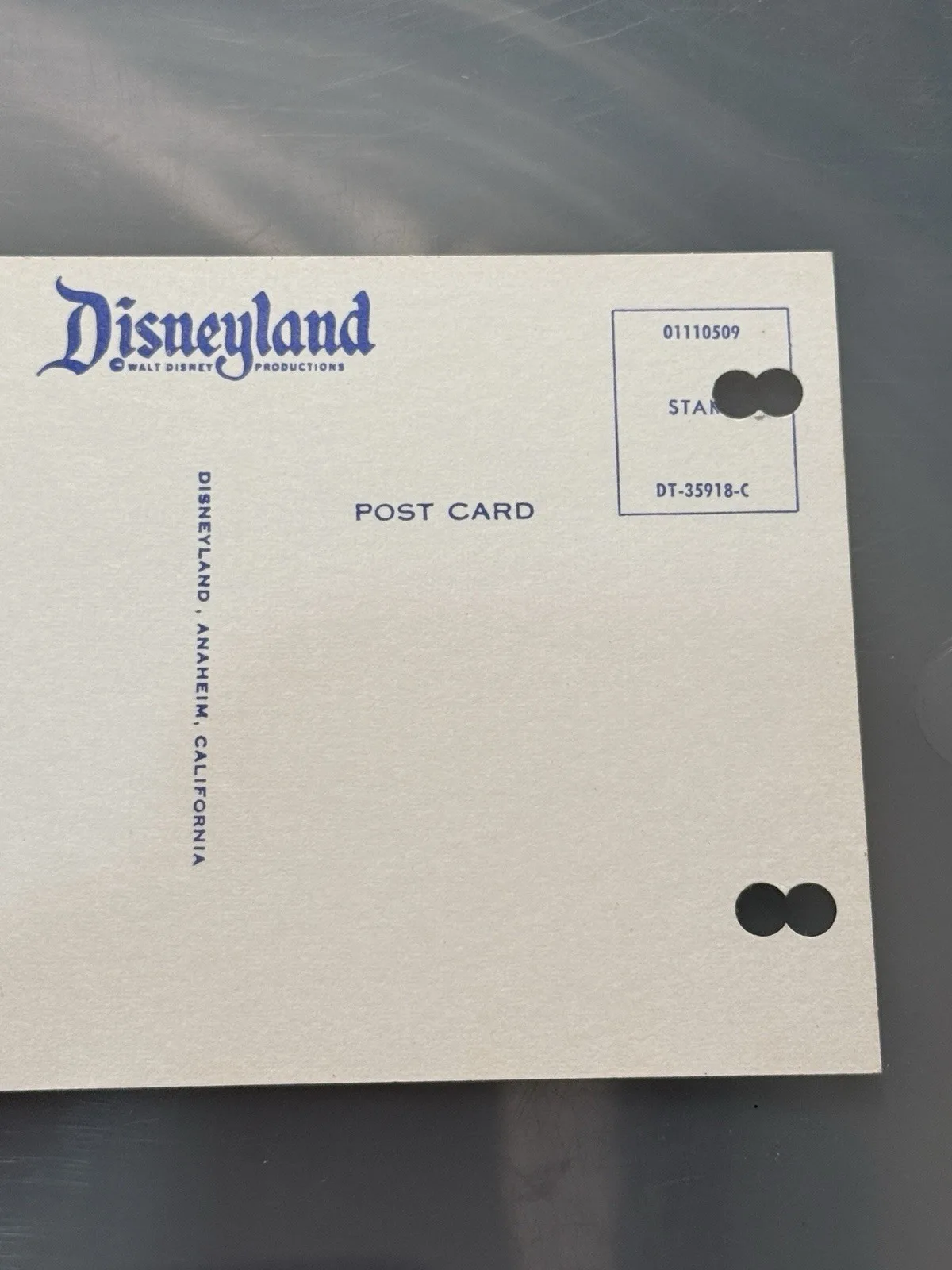 Walt Disney Productions Disneyland Multi-View Postcard Unposted – photo 6