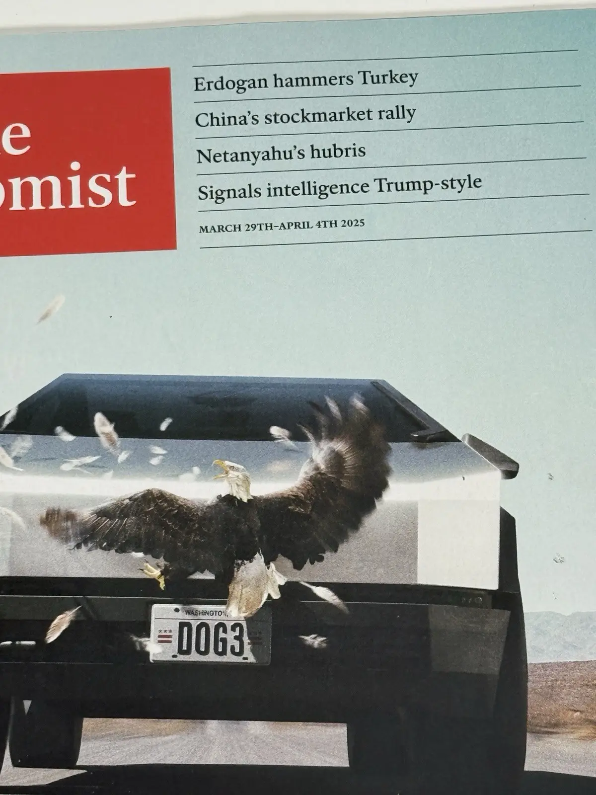the economist march-april 2025 issue w.13 elon musk “efficiency drive” – photo 2