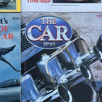 Bundle 4x Vintage Car Magazines Classic And Sports Car Motor Car Peter Wherrett – photo 5