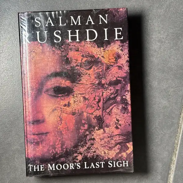 The Moor's Last Sigh Hardcover Salman Rushdie 1995 Vintage First Edition