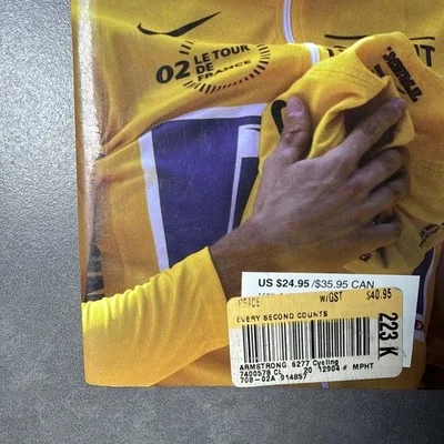 Every Second Counts Lance Armstrong 2003 1st Ed Cycling Biography Tour Hardcover – photo 3