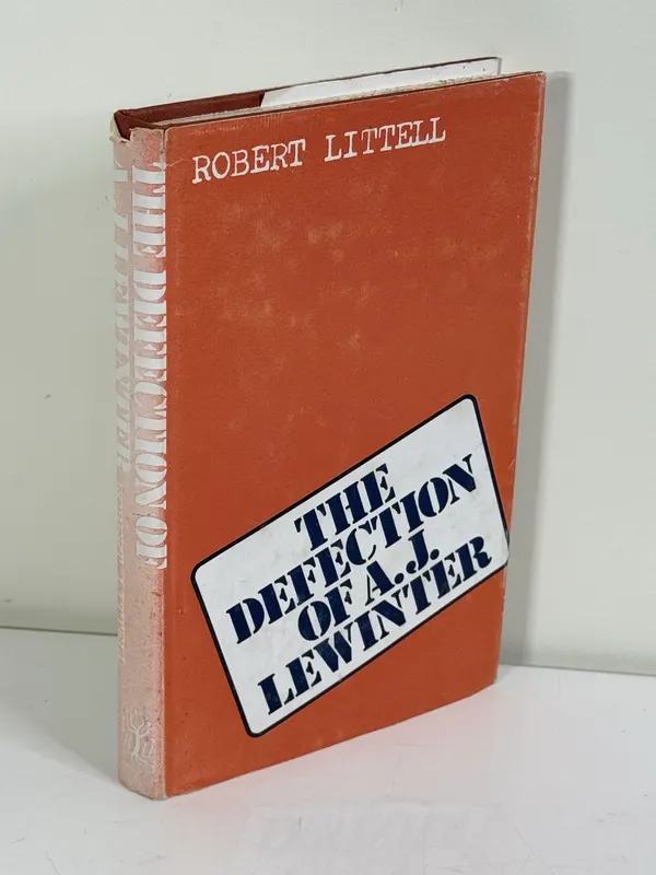 Robert Littell The Defection of A. J. Lewinter Hardcover Hodder 1974