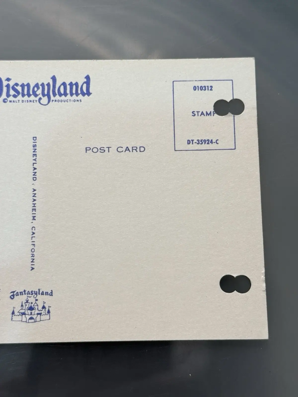 Disneyland Sleeping Beauty Castle Fantasyland Postcard Anaheim CA DT-35924-C – photo 6
