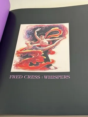 Fred Cress Whispers (Hardcover) Illustrated Art & Culture Drawing Book – photo 4