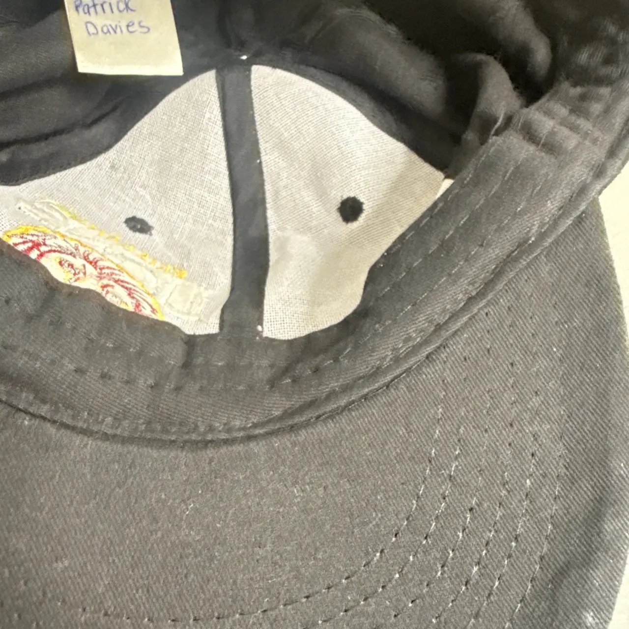 Kids Fitted Brisbane Lions Cap Retro Design – photo 3