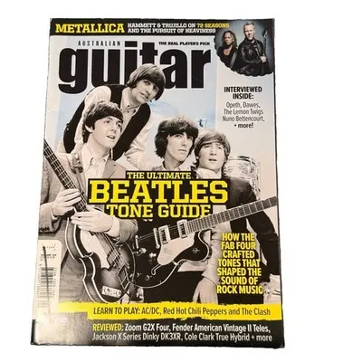 Australian Guitar Magazine Beatles Tone Special Play AC/DC Clash Red Hot Chilli