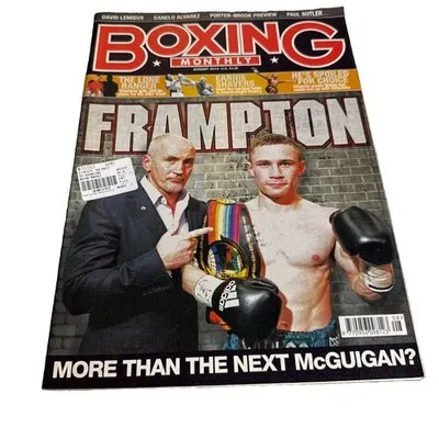 Boxing Monthly Frampton August 2014 Magazine